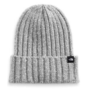 The North Face Chunky Rib Beanie. Flight Grey Heather NWT